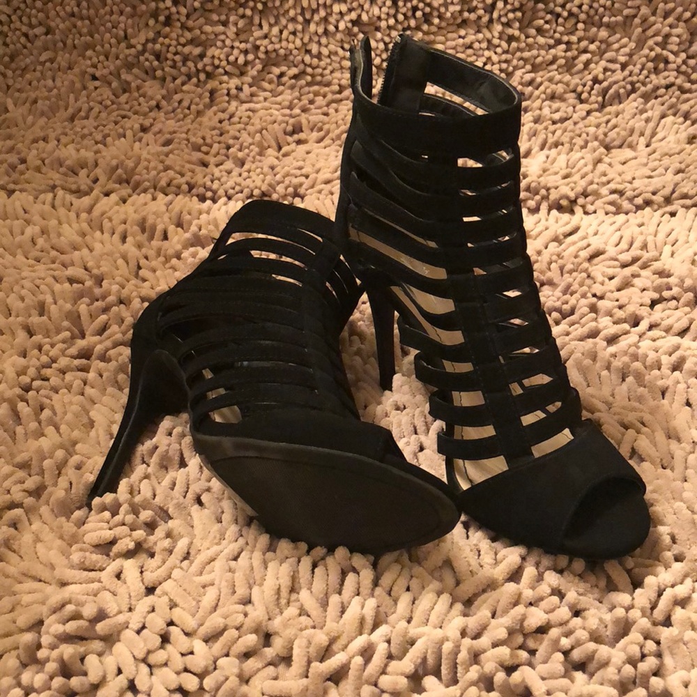 Black heels